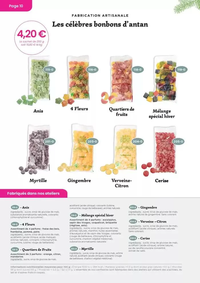 Catalogue 2025 du 20 mai au 31 décembre 2025 - Catalogue page 10
