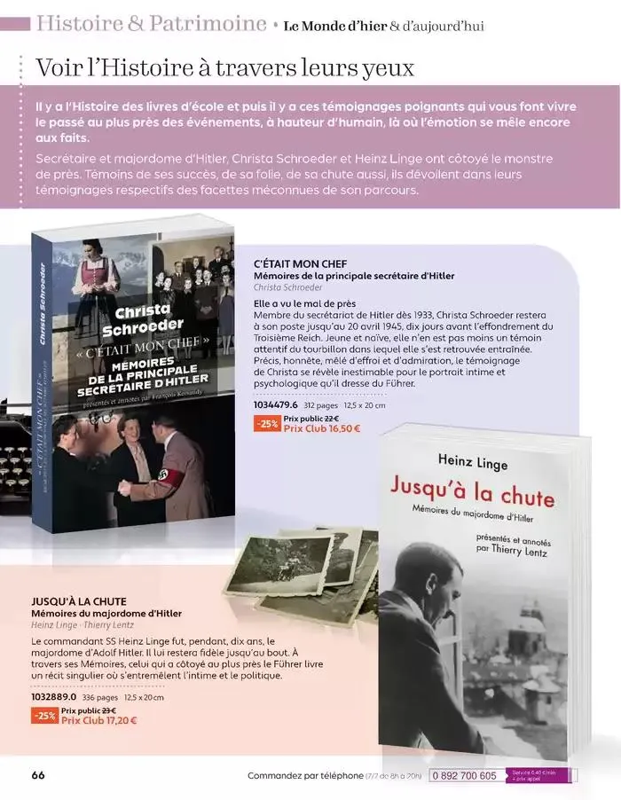 Mars - Avril 2025 du 4 mars au 30 avril 2025 - Catalogue page 66