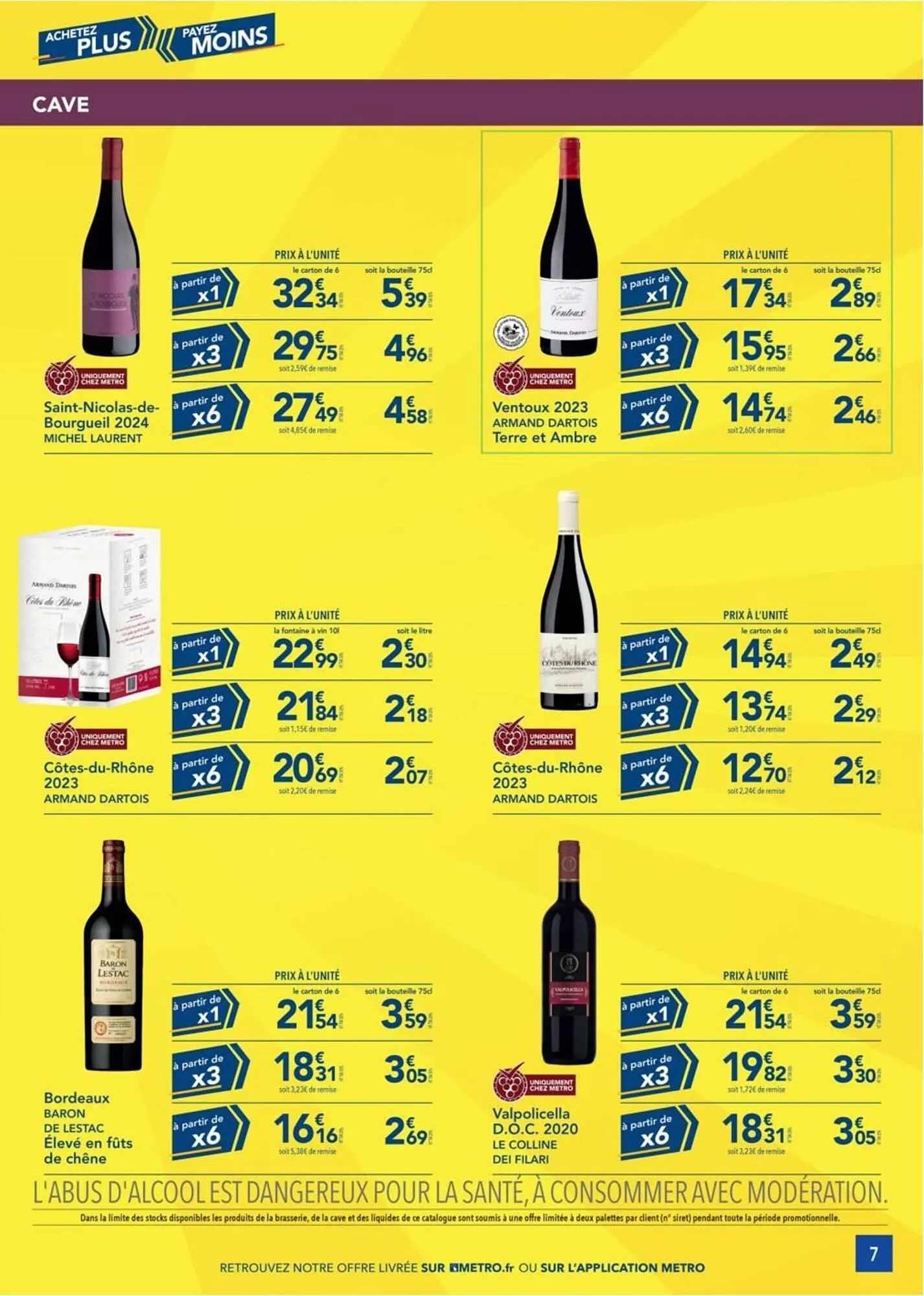 Catalogue METRO du 2 octobre au 26 novembre 2025 - Catalogue page 7