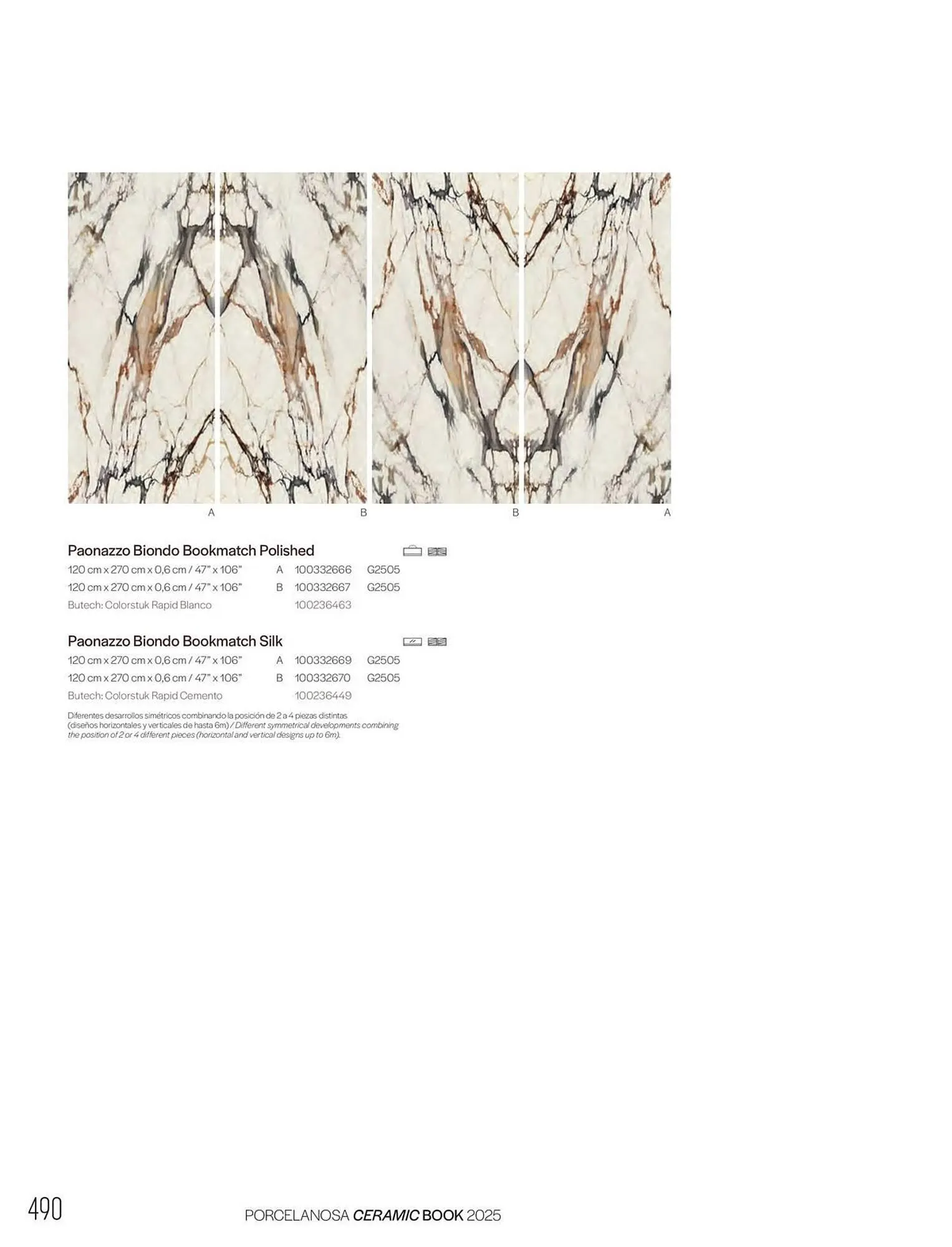 Catalogue Porcelanosa du 27 janvier au 31 décembre 2025 - Catalogue page 492