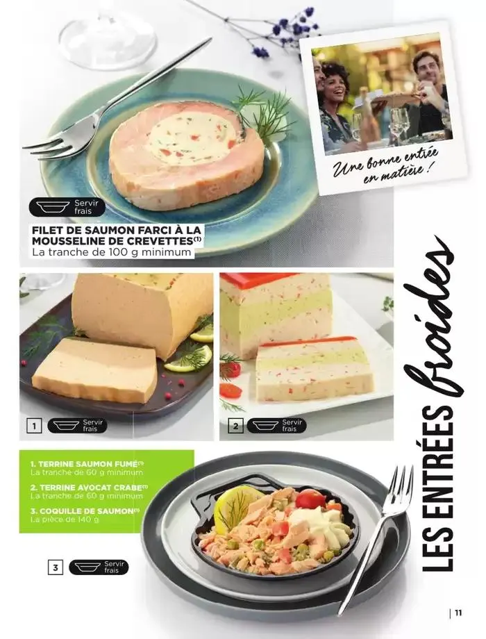 CARTE TRAITEUR PERMANENTE - MIXTE du 9 mai au 31 décembre 2025 - Catalogue page 11