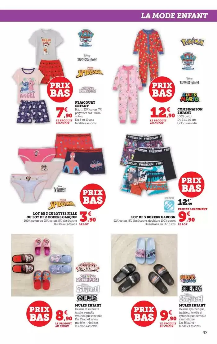 Spécial Pâques du 8 avril au 21 avril 2025 - Catalogue page 47