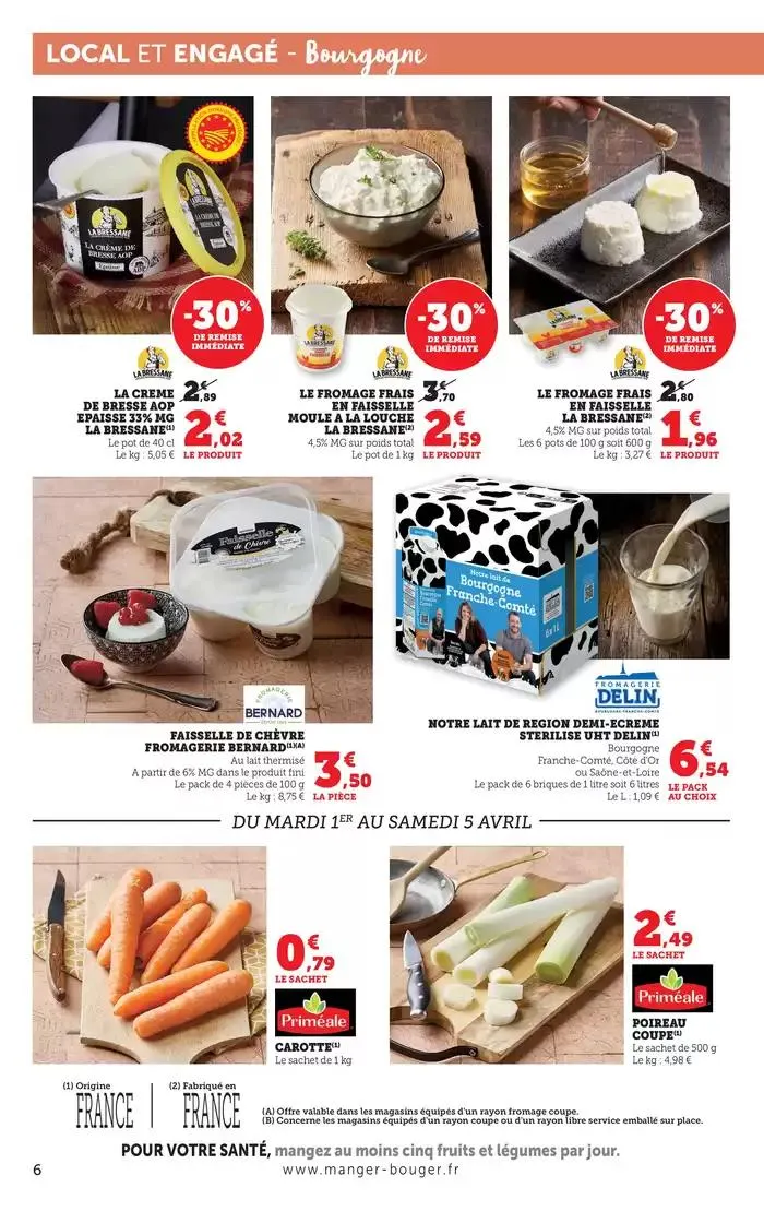 Engagés pour soutenir NOS PARTENAIRES LOCAUX du 31 mars au 6 avril 2025 - Catalogue page 6