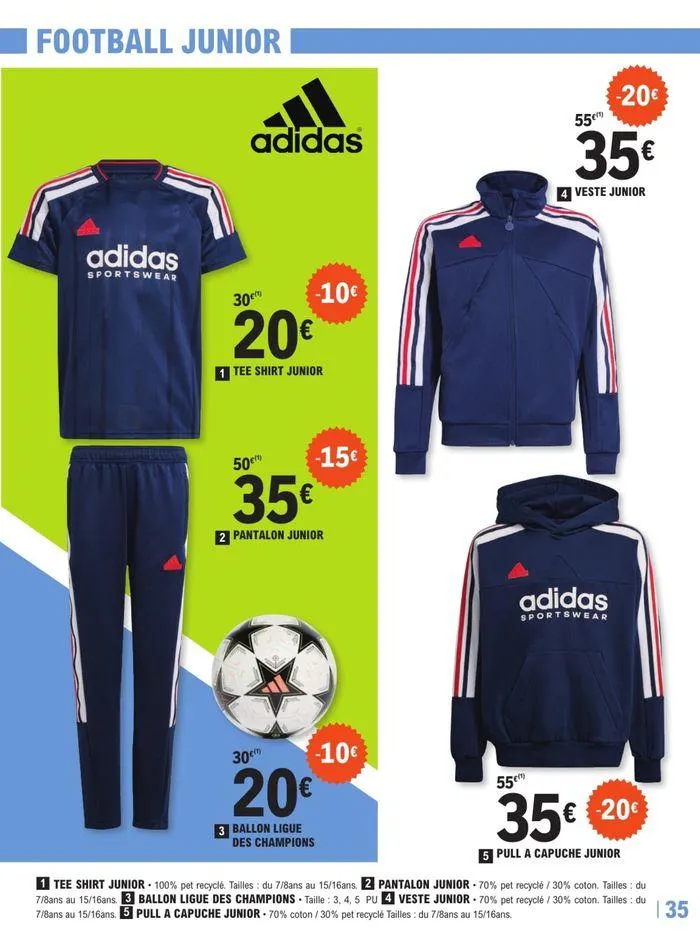 TOP DÉPART POUR LA RENTRÉE À PRIX E. LECLERC du 31 juillet au 7 septembre 2024 - Catalogue page 35