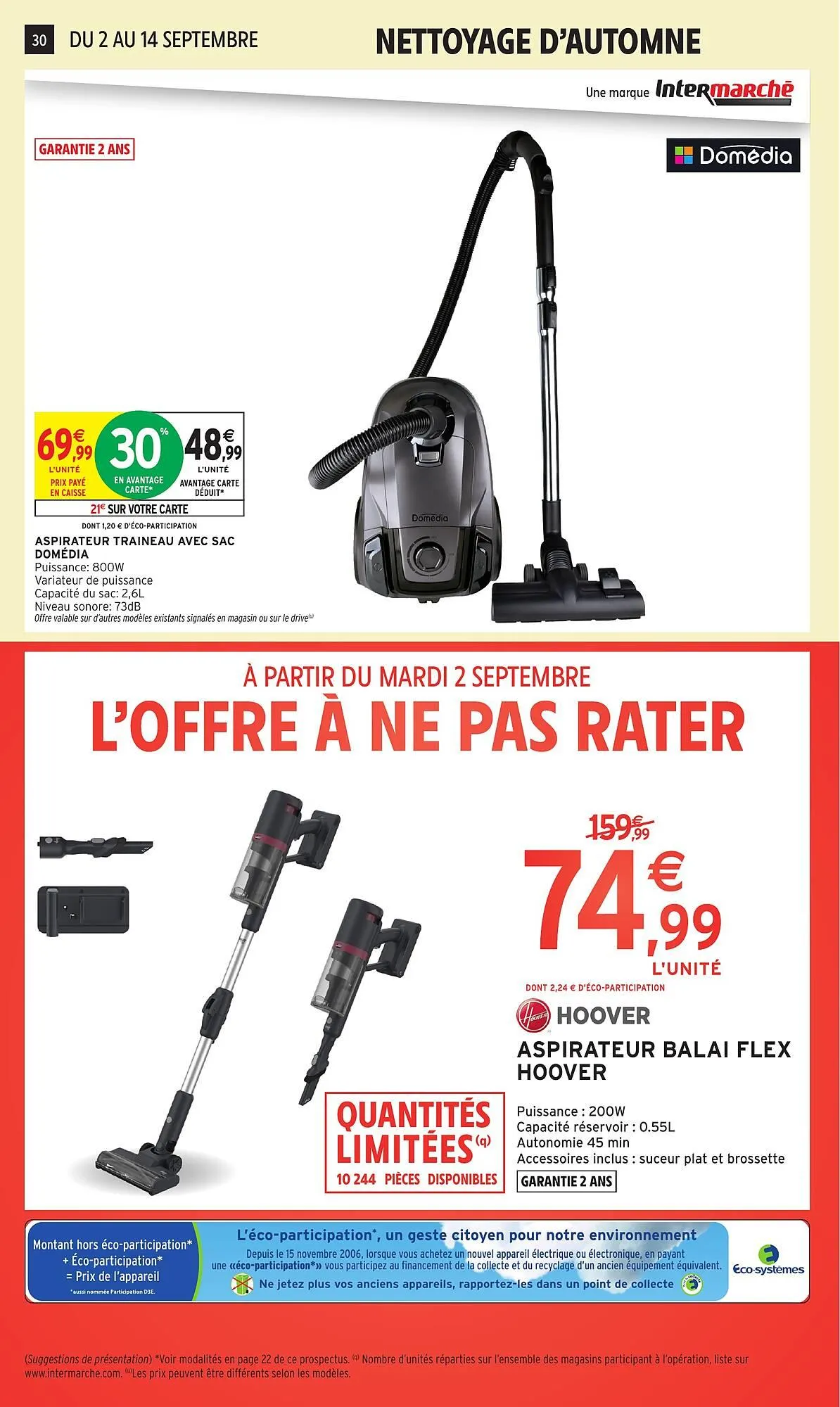 Catalogue Intermarché du 2 septembre au 14 septembre 2025 - Catalogue page 30