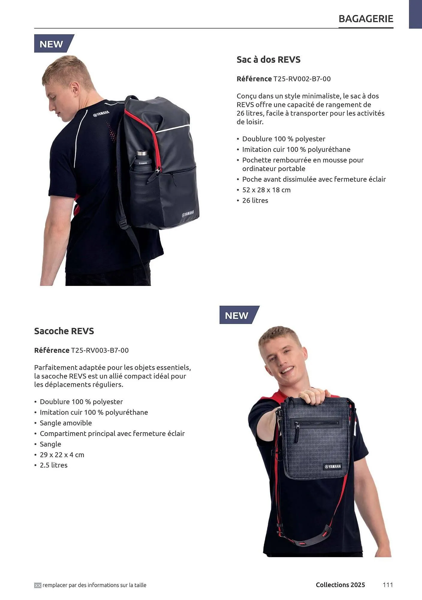 Catalogue Yamaha du 13 juin au 31 juillet 2025 - Catalogue page 111