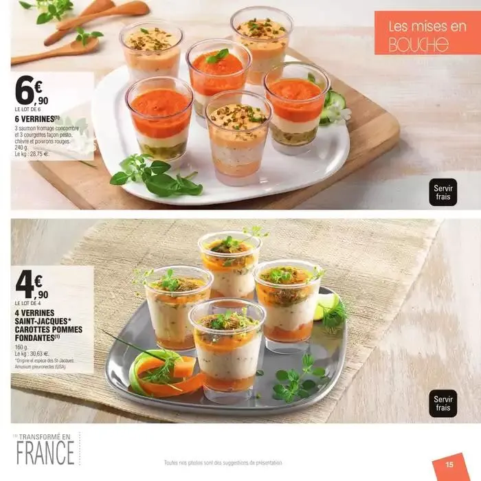 CARTE TRAITEUR PERMANENTE - MIXTE du 27 mars au 24 novembre 2025 - Catalogue page 15