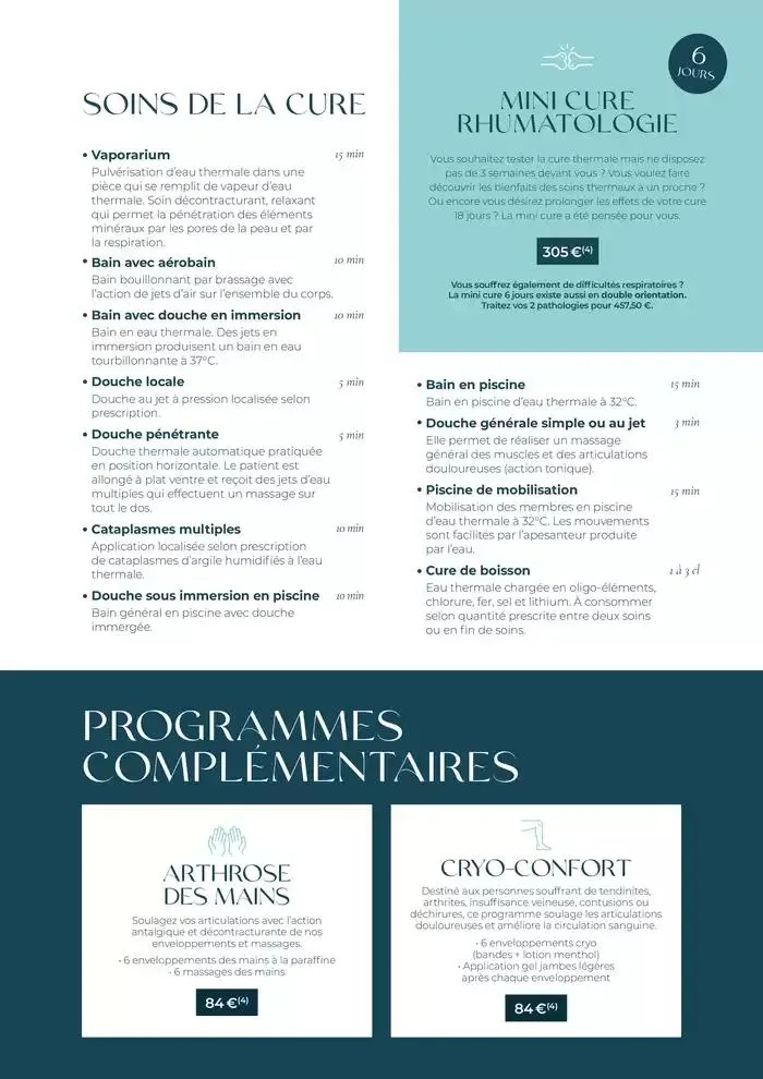 Brochure établissement Montbrun-les-Bains 2025 du 3 mars au 29 novembre 2025 - Catalogue page 5