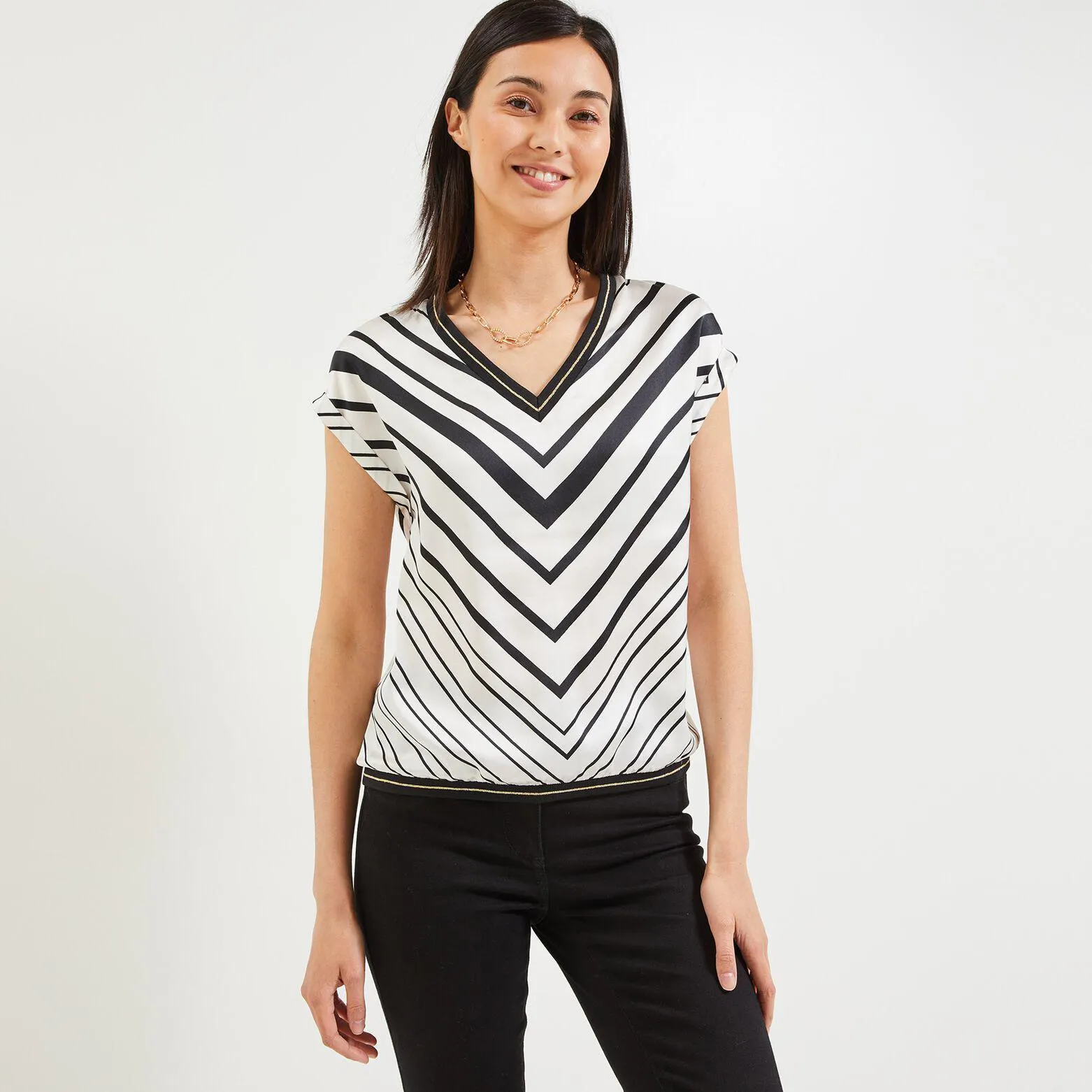 Blouse imprimée femme