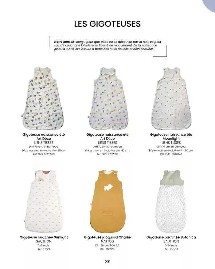 Collection 2024-2025 du 20 août au 30 juin 2025 - Catalogue page 233