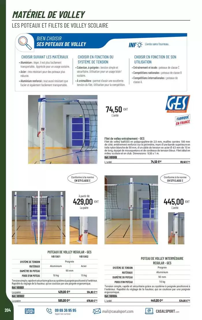 ÉQUIPEMENT SPORTIF du 6 mars au 31 décembre 2025 - Catalogue page 176