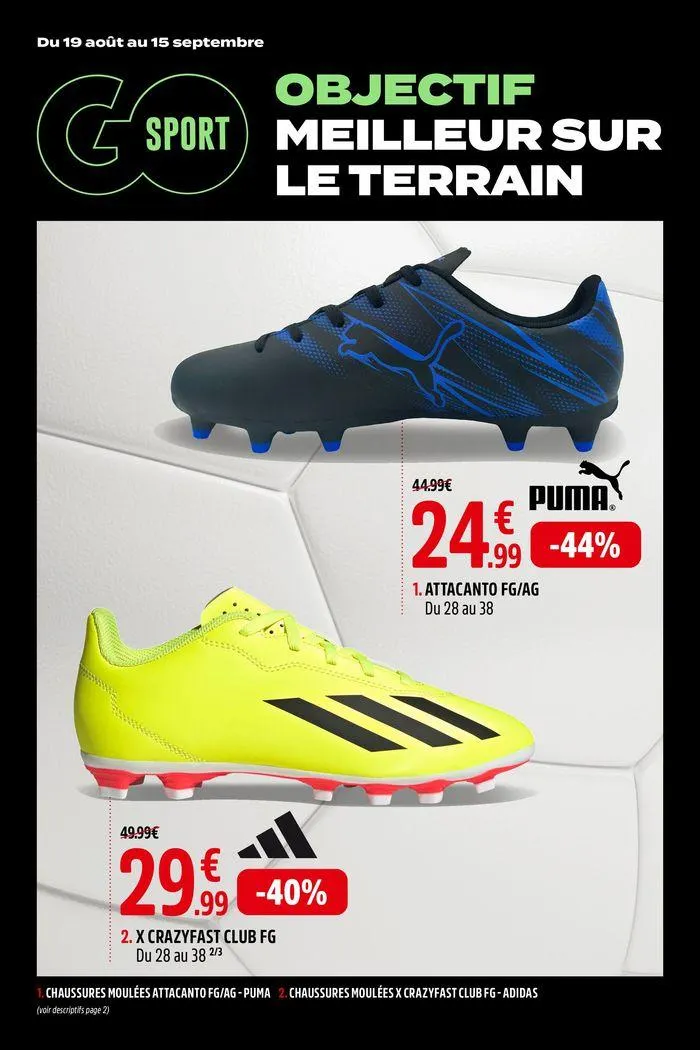 OBJECTIF MEILLEUR SUR LE TERRAIN - 1