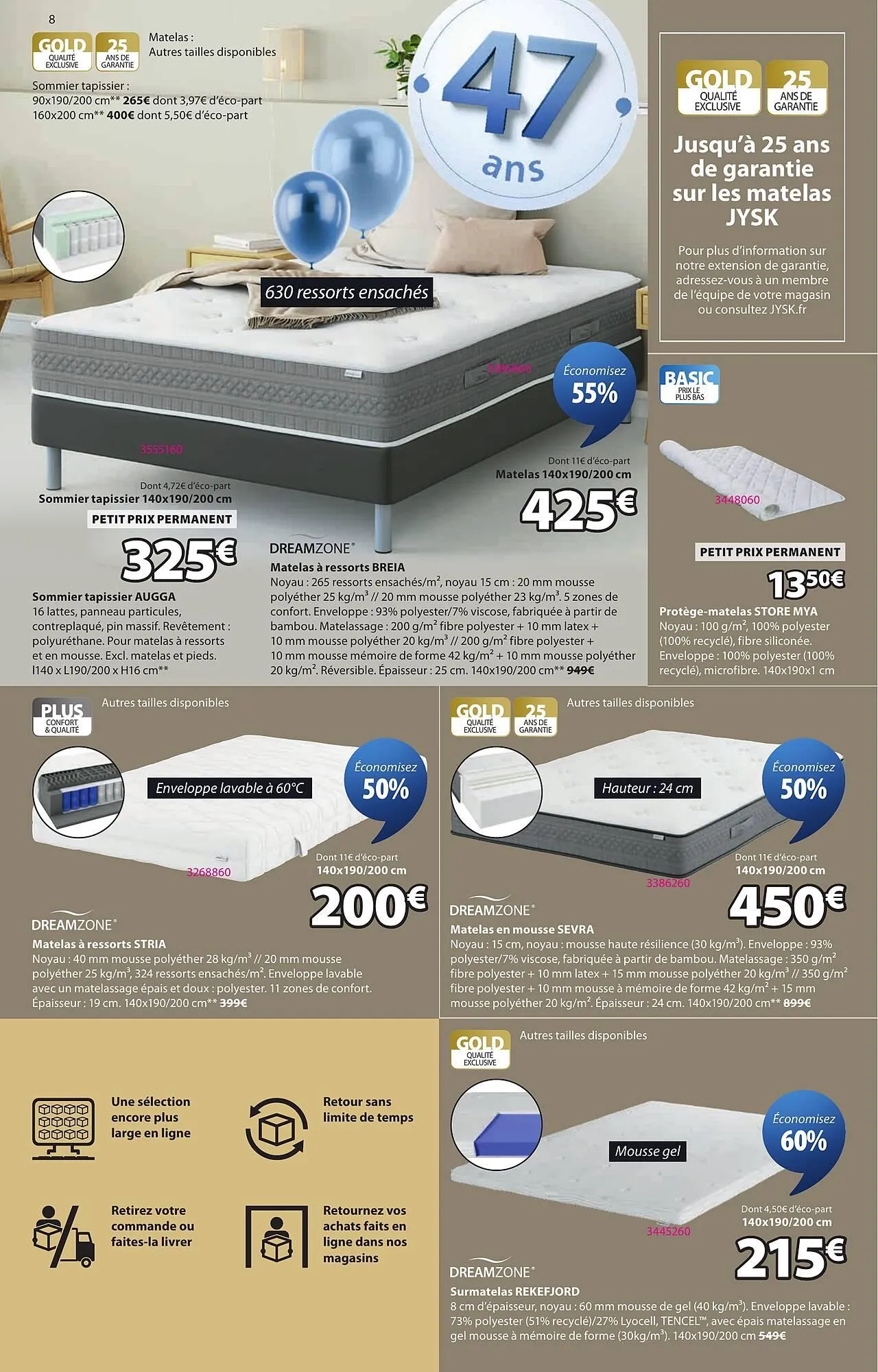 Catalogue JYSK du 17 mars au 11 mai 2026 - Catalogue page 8