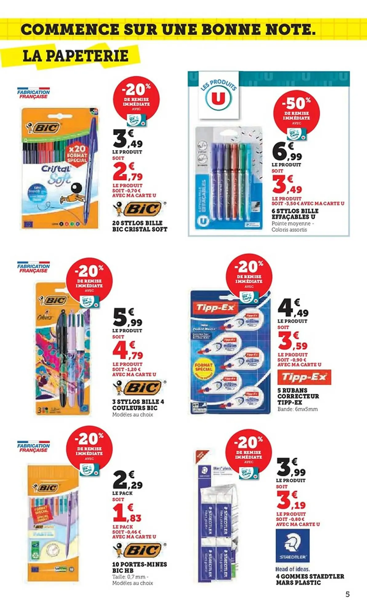 Catalogue Super U du 16 juillet au 3 août 2025 - Catalogue page 5