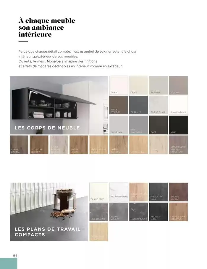 Cuisines & aménagements sur-mesure du 6 mars au 31 décembre 2025 - Catalogue page 188