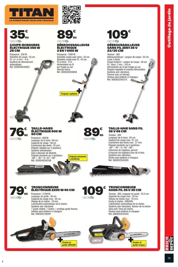 Spécial extérieur ! du 21 mars au 3 avril 2025 - Catalogue page 13