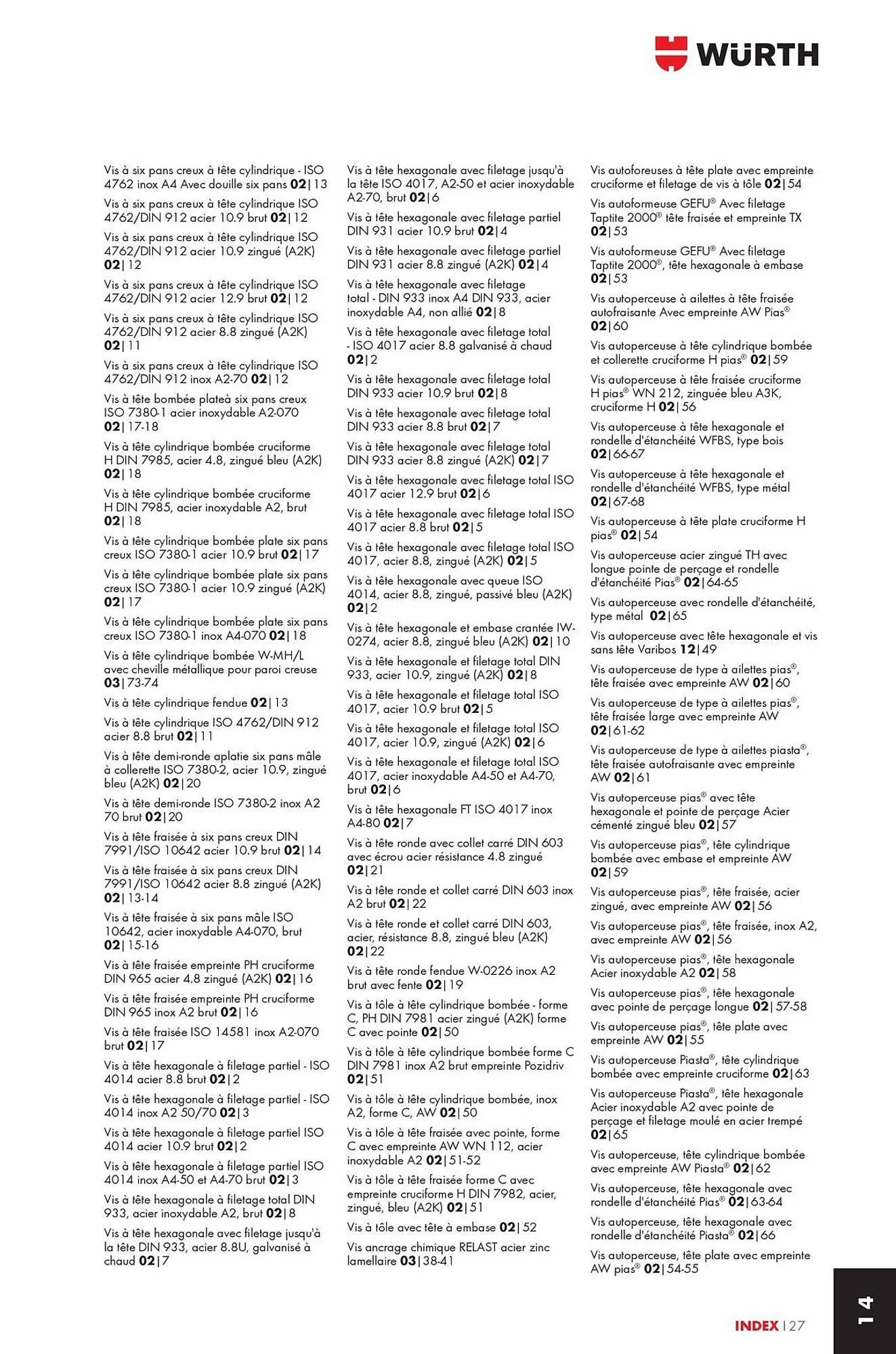 Catalogue Würth du 12 mai au 31 décembre 2025 - Catalogue page 1863