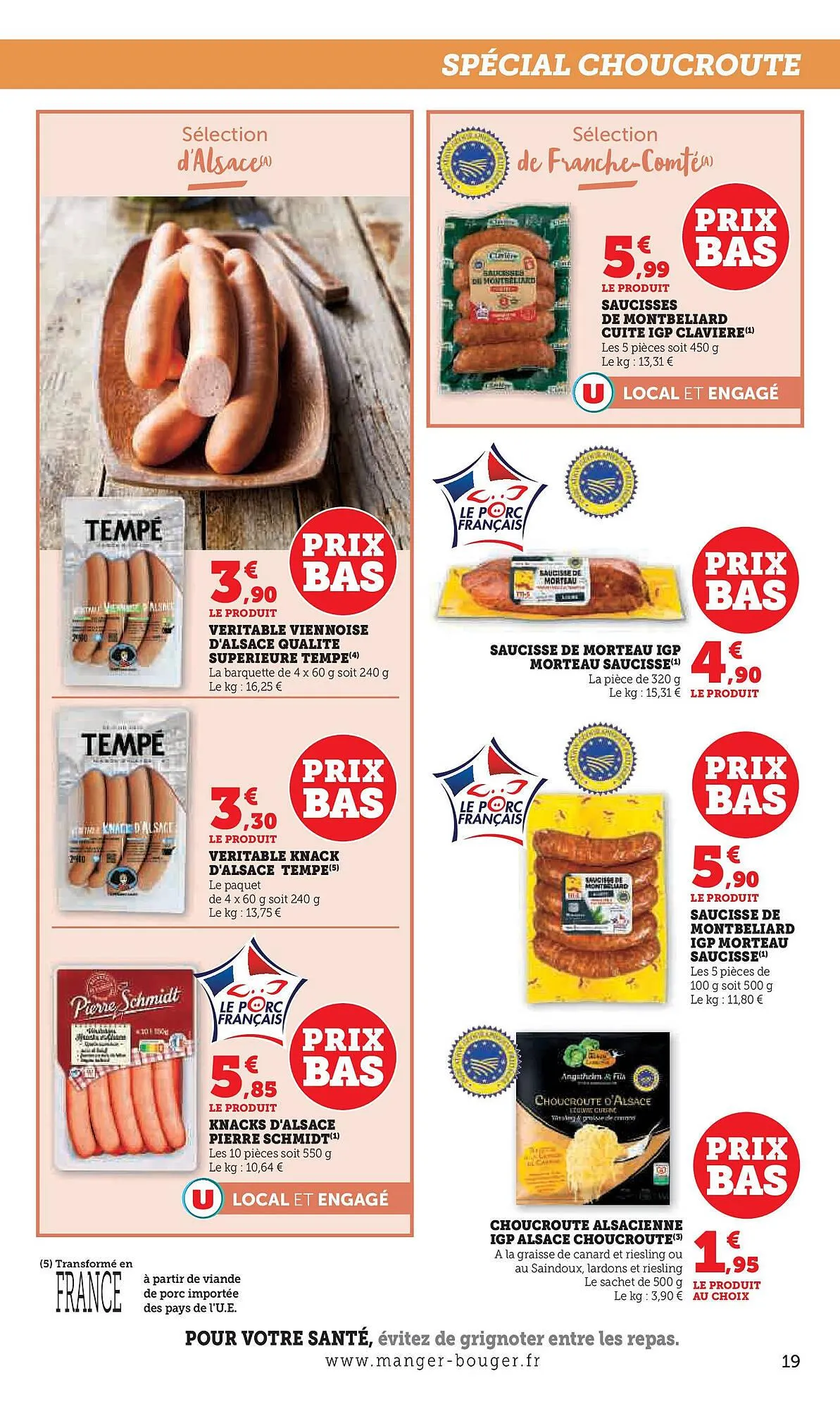 Catalogue Super U du 15 septembre au 28 septembre 2025 - Catalogue page 19