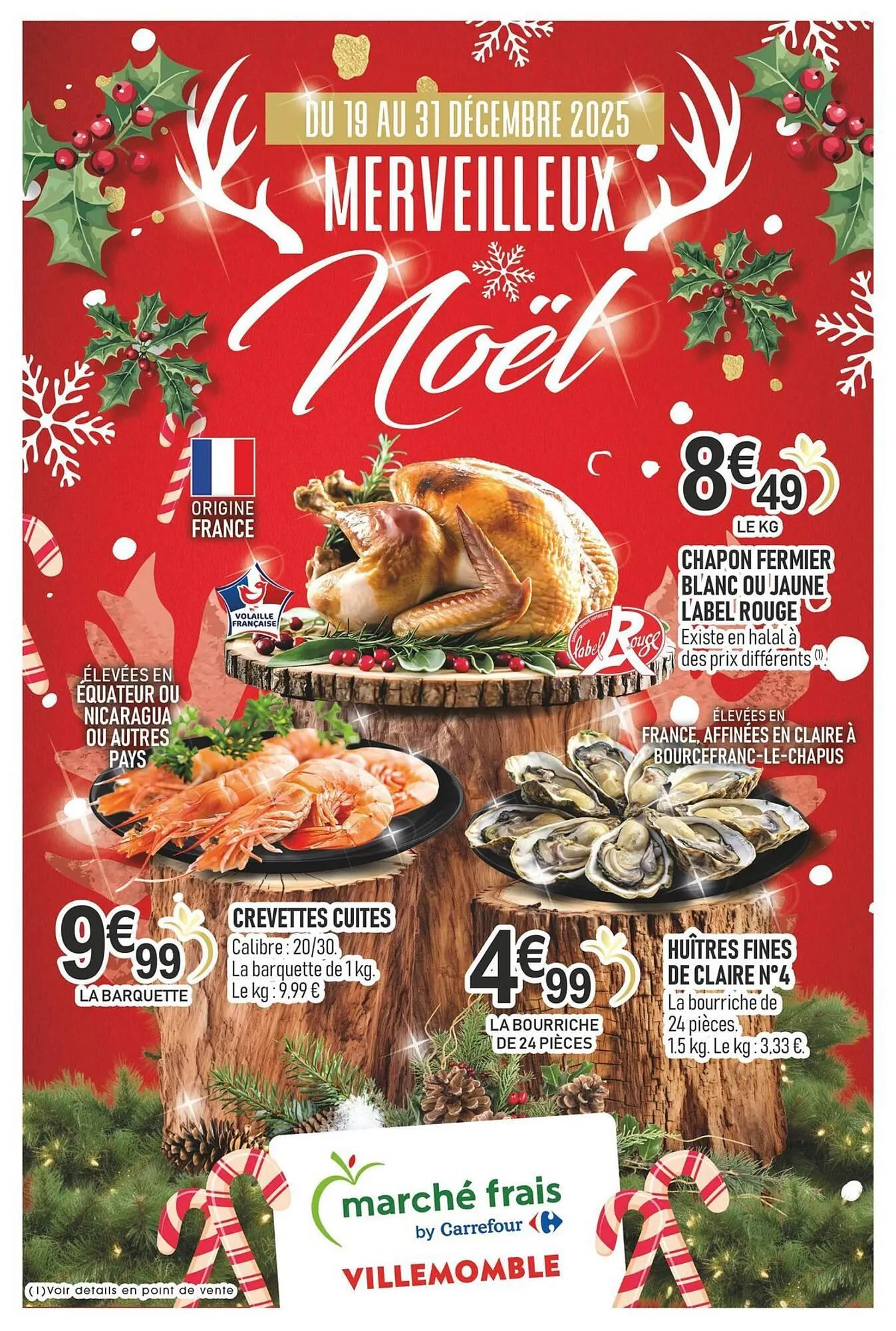 Catalogue marché frais Géant du 15 décembre au 31 décembre 2025 - Catalogue page 1