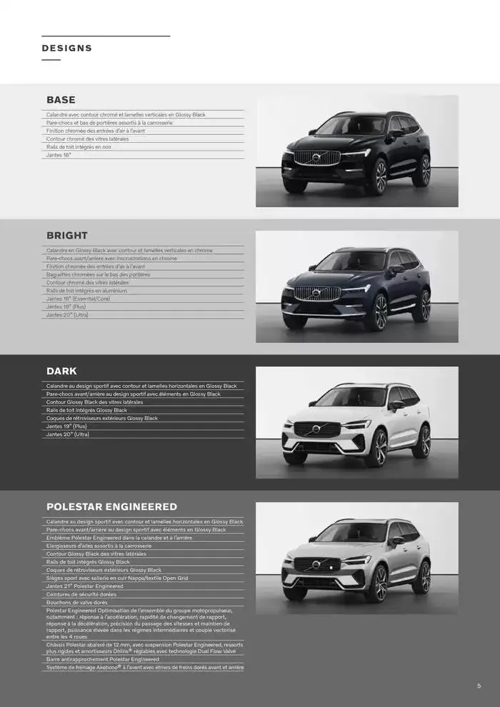 VOLVO XC60 du 7 janvier au 31 décembre 2025 - Catalogue page 5