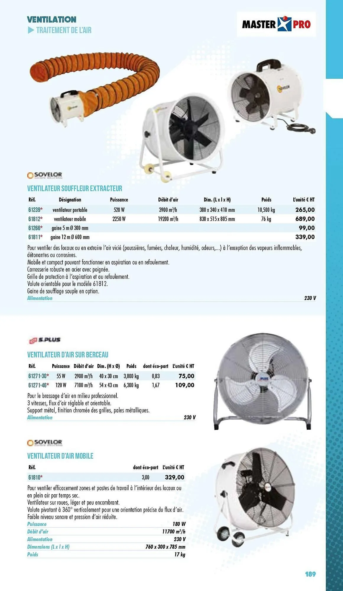 Catalogue Master Pro du 3 janvier au 31 décembre 2025 - Catalogue page 191