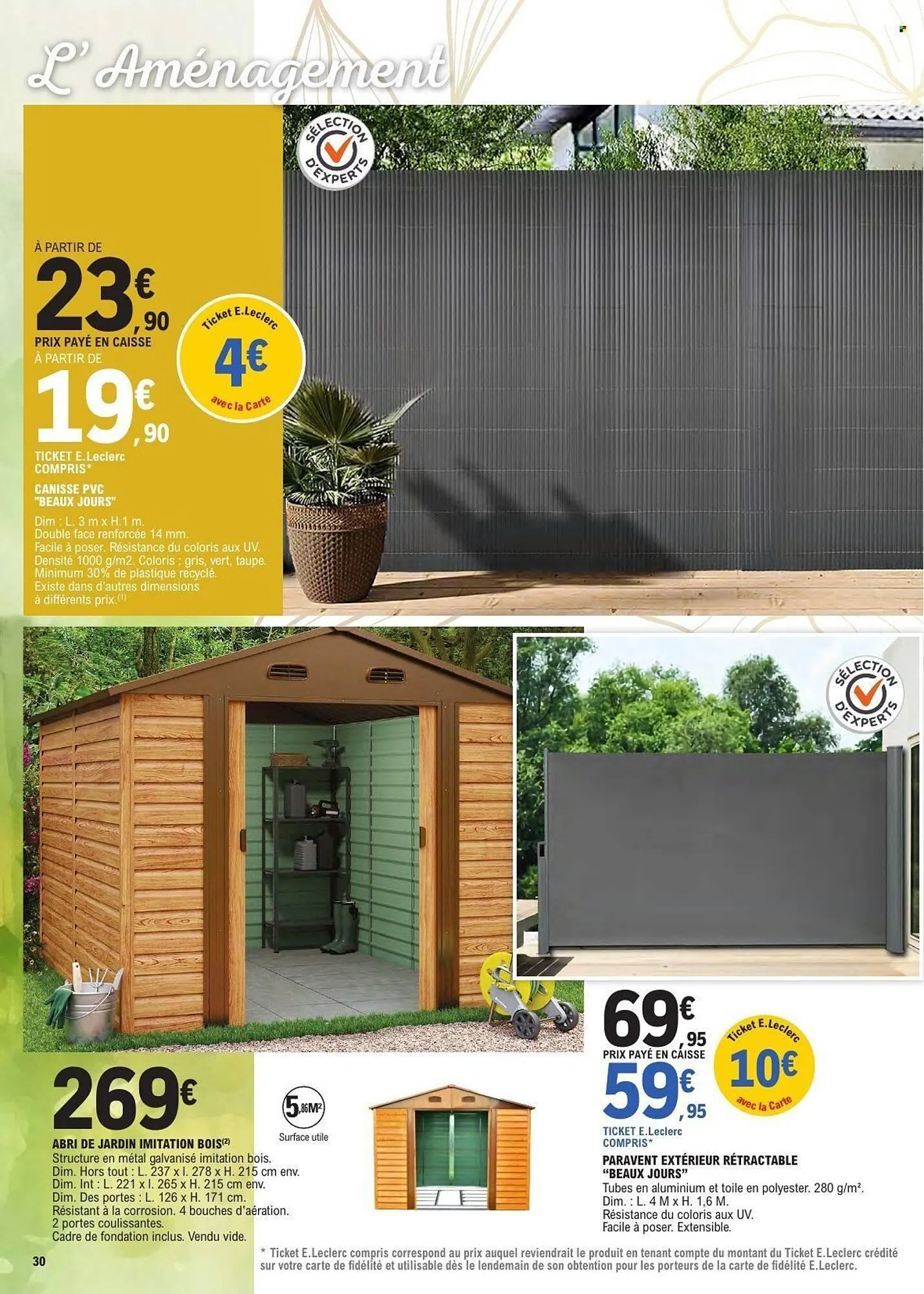 Catalogue E.Leclerc du 10 mars au 21 mars 2026 - Catalogue page 30