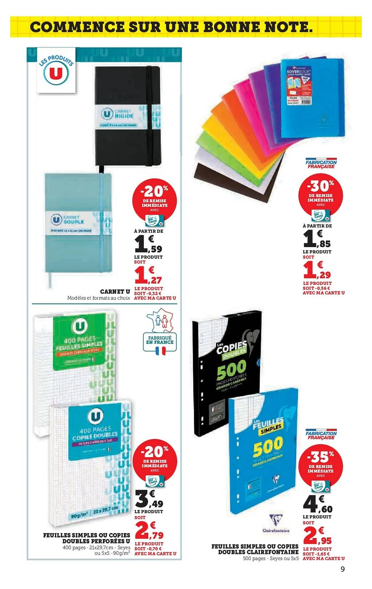 Catalogue Hyper U du 16 juillet au 10 août 2025 - Catalogue page 9