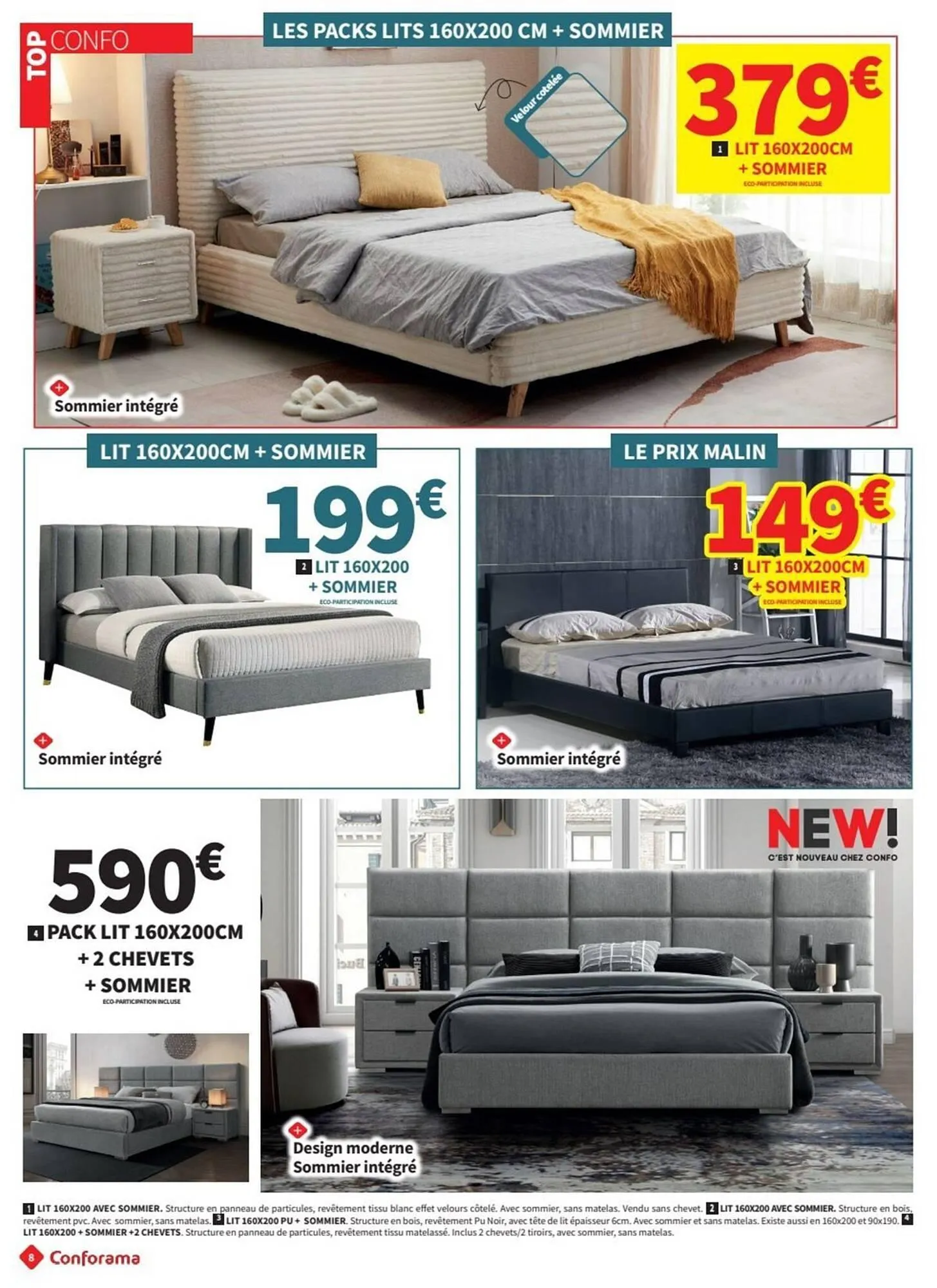 Catalogue Conforama du 17 février au 15 mars 2025 - Catalogue page 8