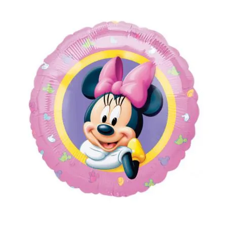 Ballon aluminium pastel Minnie 43 cm