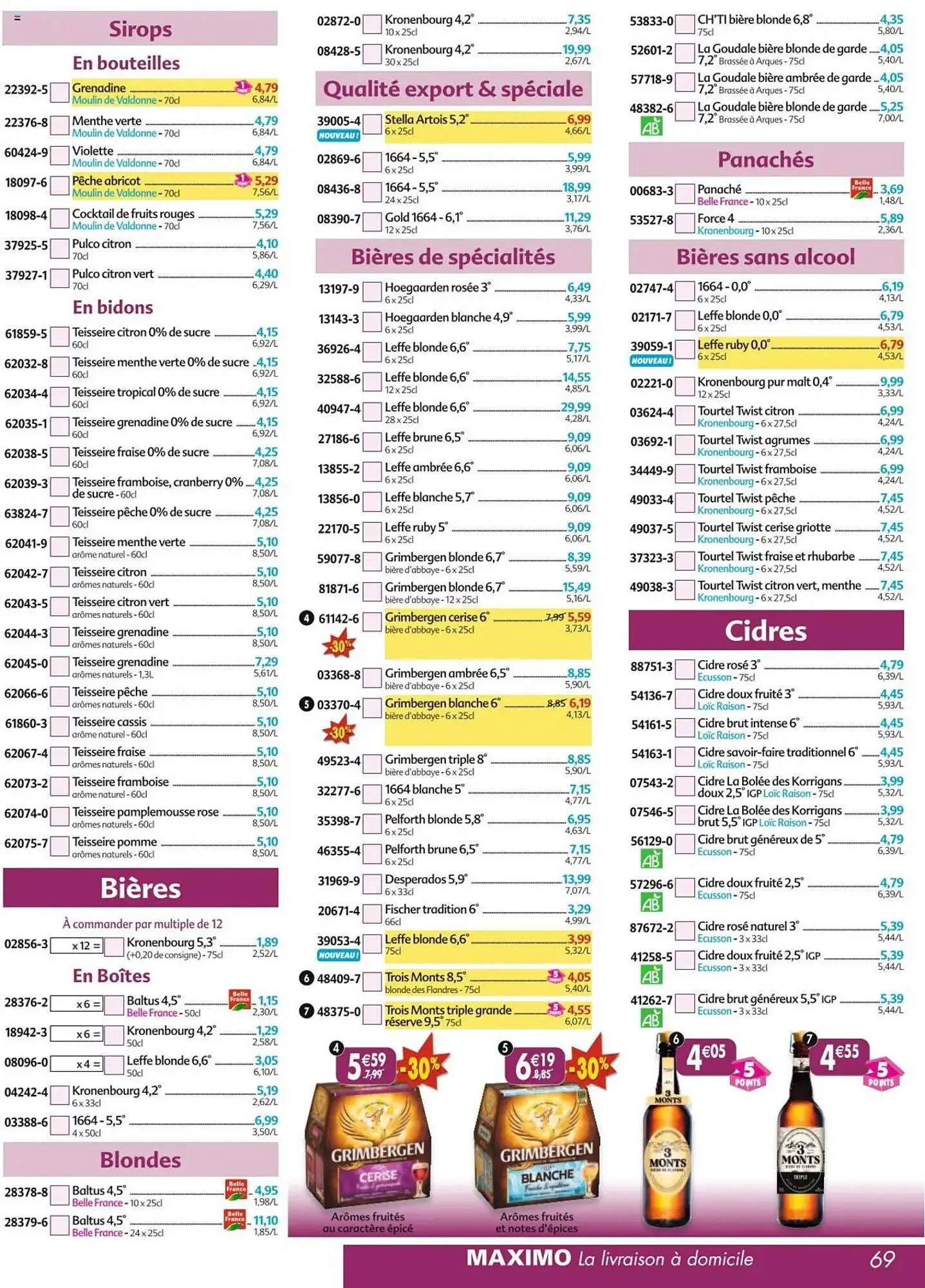 Catalogue Maximo du 12 mai au 8 juin 2025 - Catalogue page 69