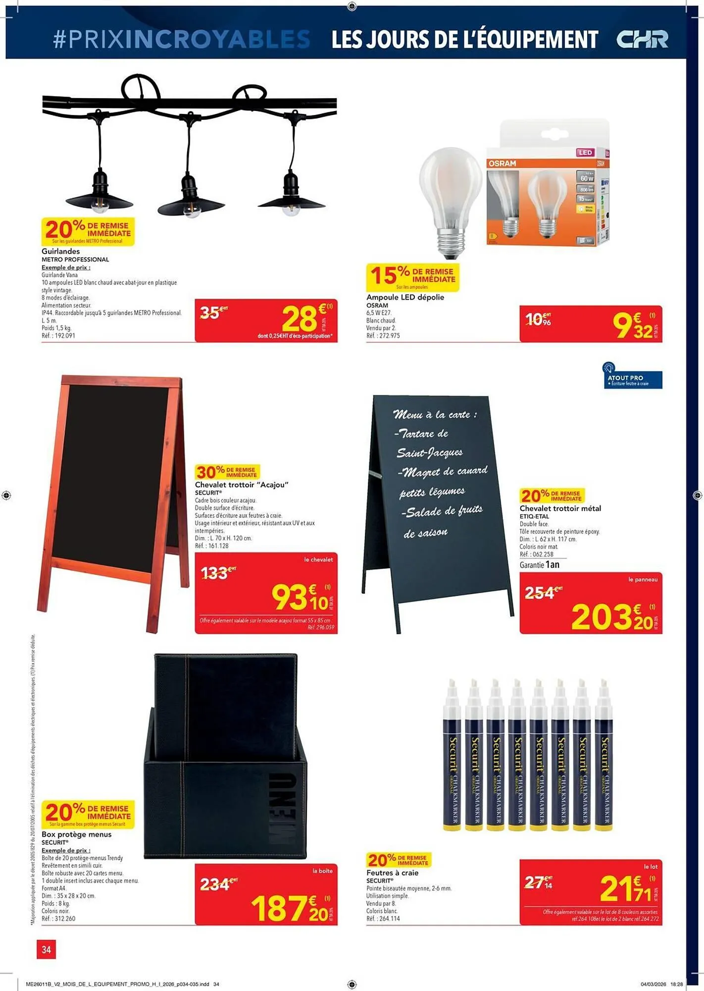 Catalogue METRO du 27 mars au 20 mai 2026 - Catalogue page 34