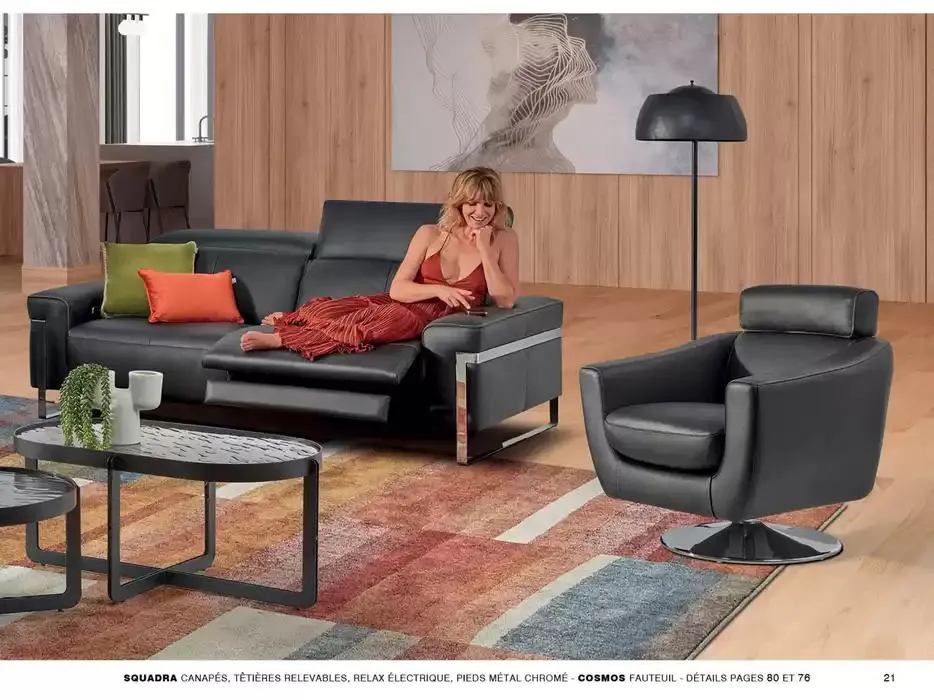 Catalogue Canapés et Fauteuils 2025  du 1 janvier au 31 décembre 2025 - Catalogue page 21