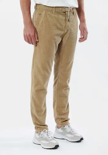 Jean slim relaxed beige homme