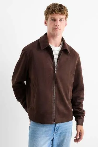 Bomber jacket - faux leather