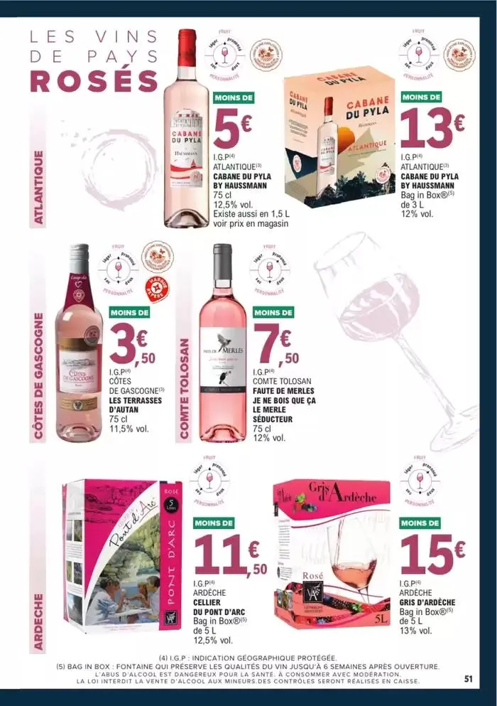 GUIDES DES VINS 2024/2025 du 1 avril au 31 décembre 2025 - Catalogue page 74