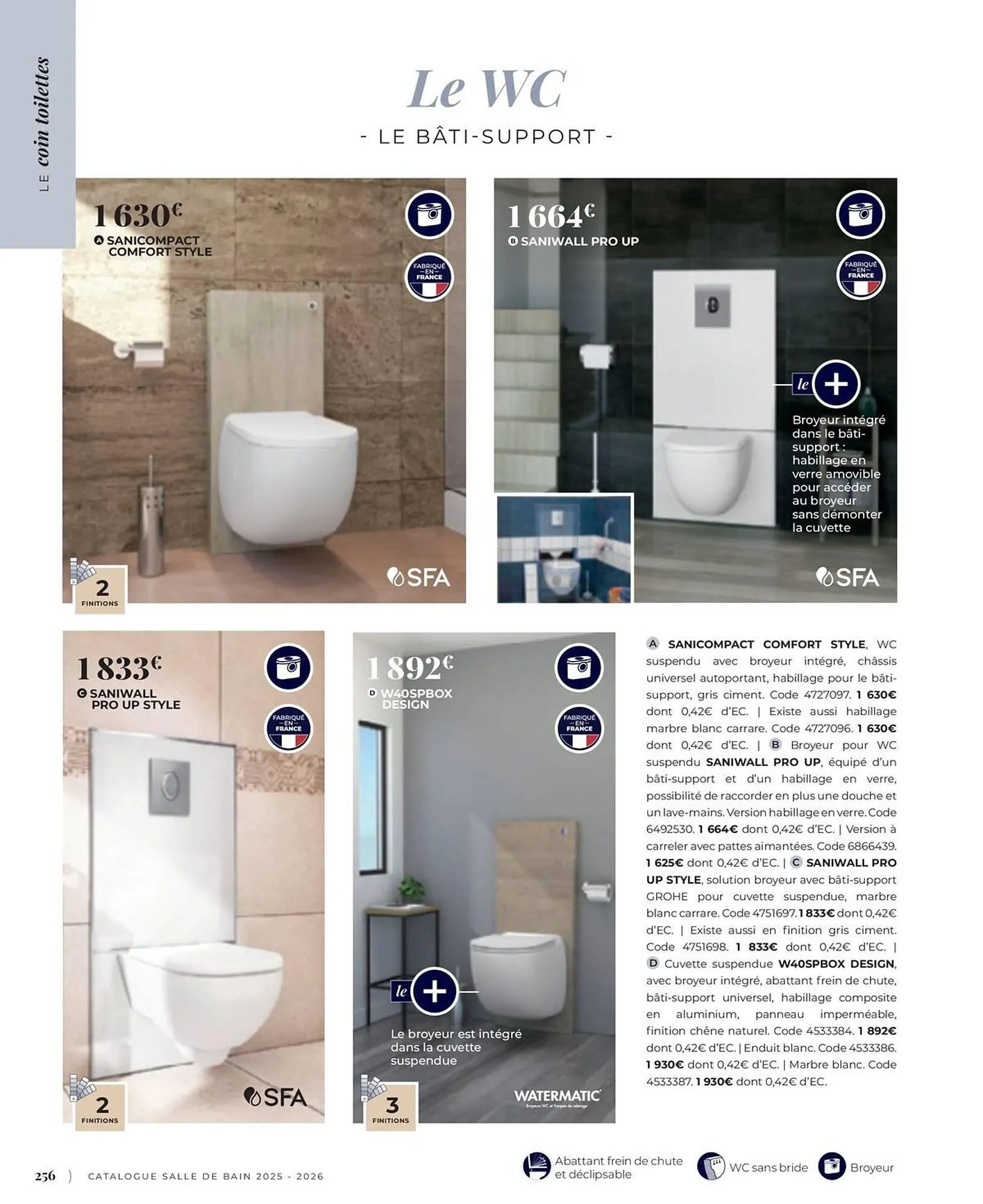 Catalogue Cedeo du 3 juin au 31 décembre 2025 - Catalogue page 256