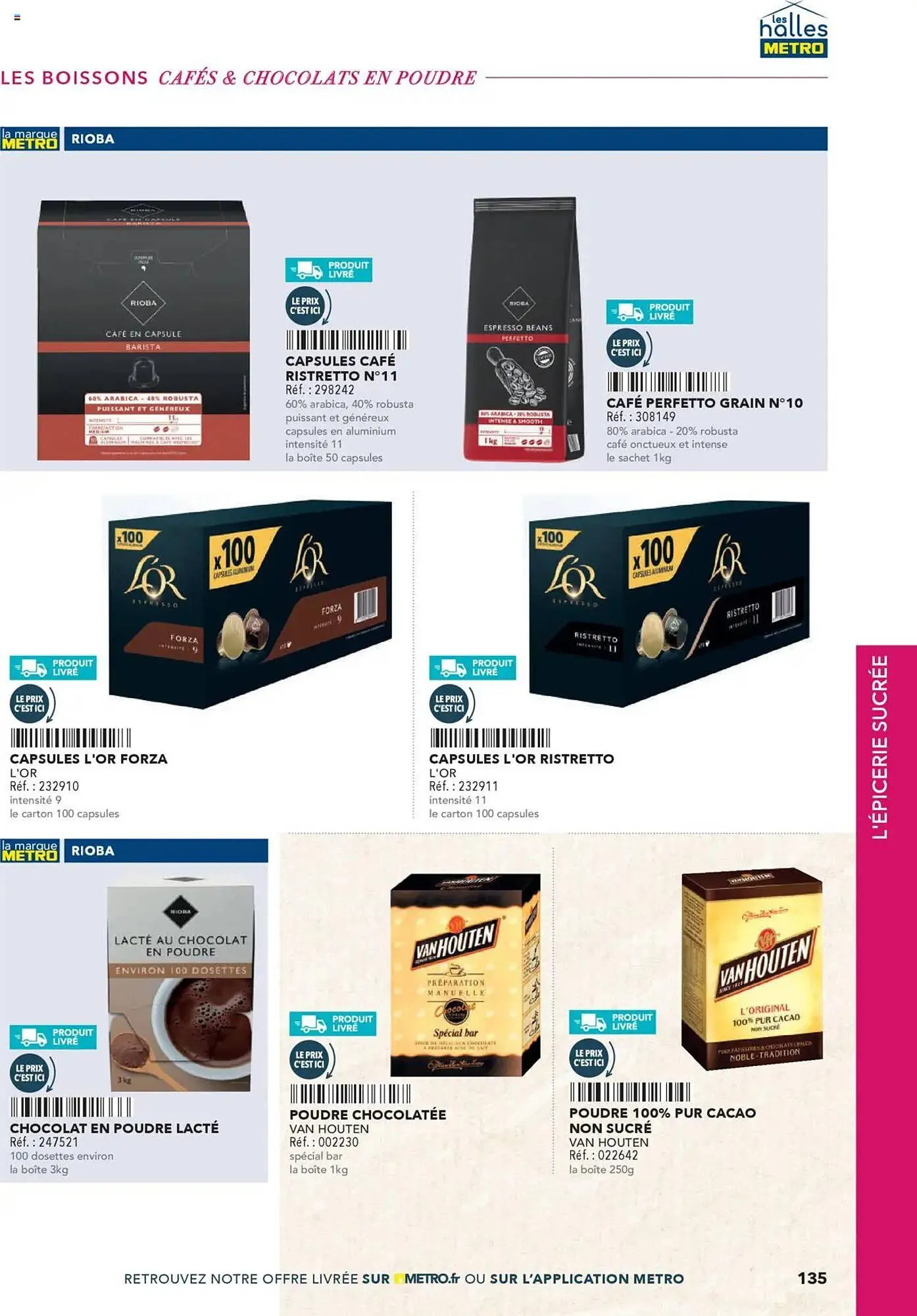 Catalogue METRO du 24 avril au 31 décembre 2025 - Catalogue page 135