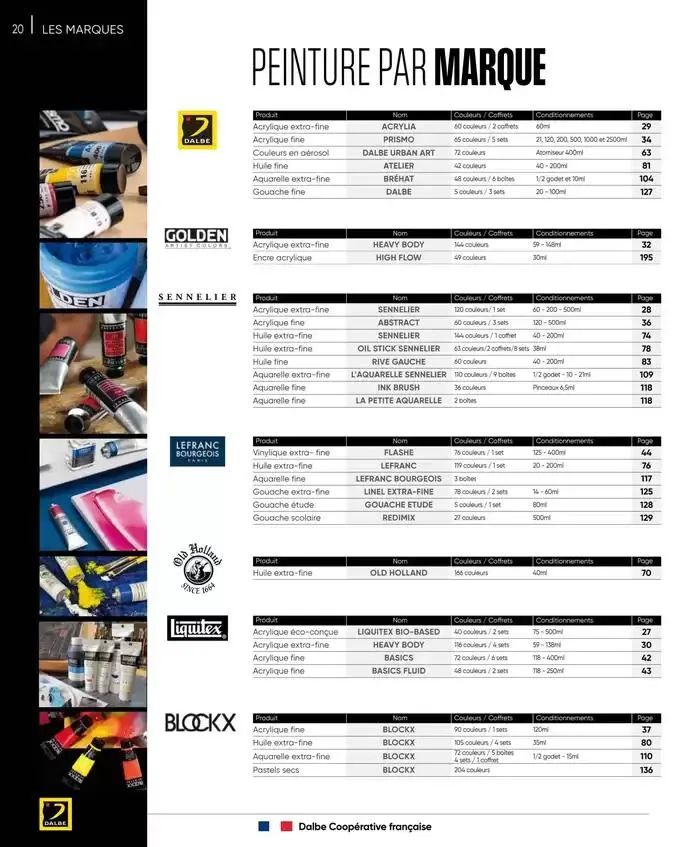 CATALOGUE DALBE 2025 du 27 janvier au 31 décembre 2025 - Catalogue page 22