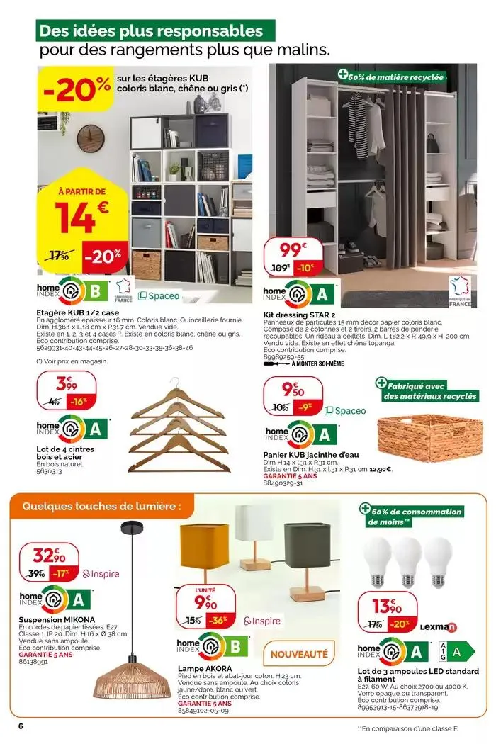 Le mois le plus durable du 5 février au 11 mars 2025 - Catalogue page 6