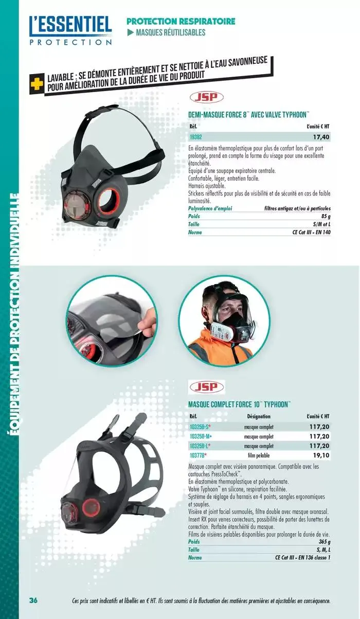 Essentiel Protection 2025 tarifé du 3 mars au 31 décembre 2025 - Catalogue page 38