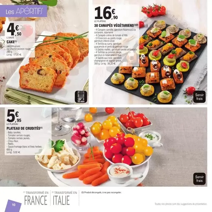 CARTE TRAITEUR PERMANENTE - MIXTE du 27 mars au 24 novembre 2025 - Catalogue page 10