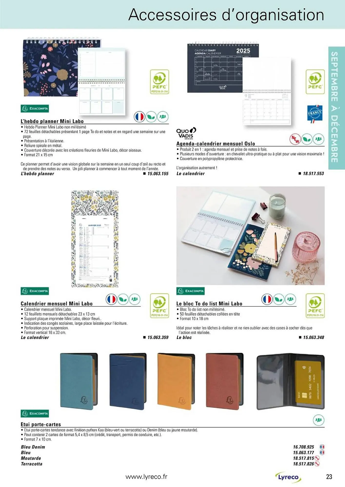 Catalogue Lyreco du 13 mai au 31 décembre 2025 - Catalogue page 23