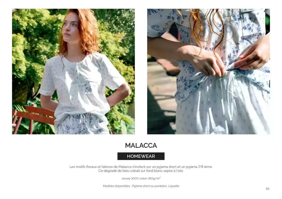 Notre collection Printemps - Ete 2025 du 14 février au 30 août 2025 - Catalogue page 65