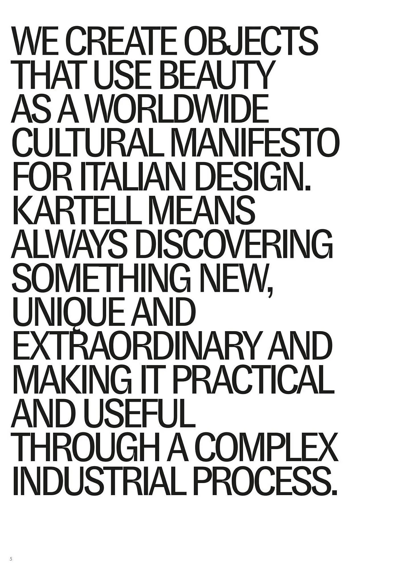 Catalogue Kartell du 29 janvier au 31 décembre 2025 - Catalogue page 9