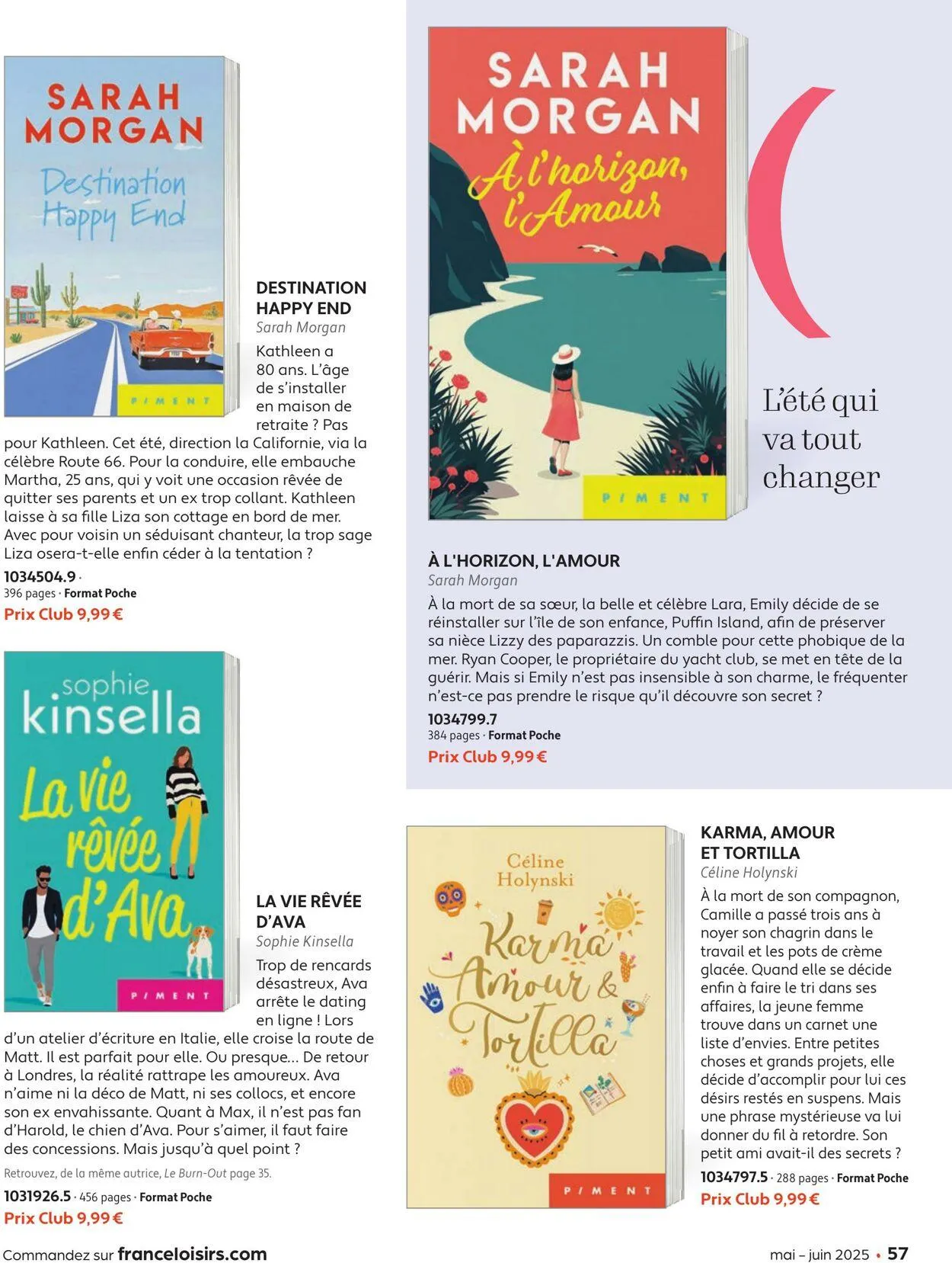 France Loisirs du 1 mai au 30 juin 2025 - Catalogue page 57