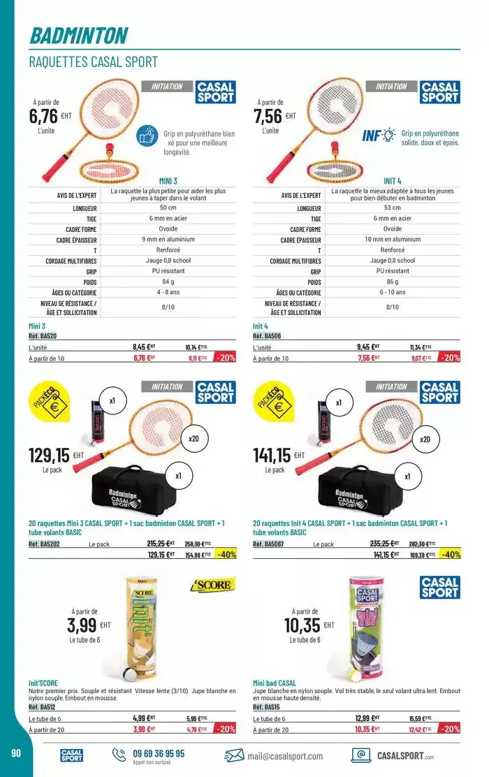 ÉQUIPEMENT SPORTIF du 6 mars au 31 décembre 2025 - Catalogue page 62