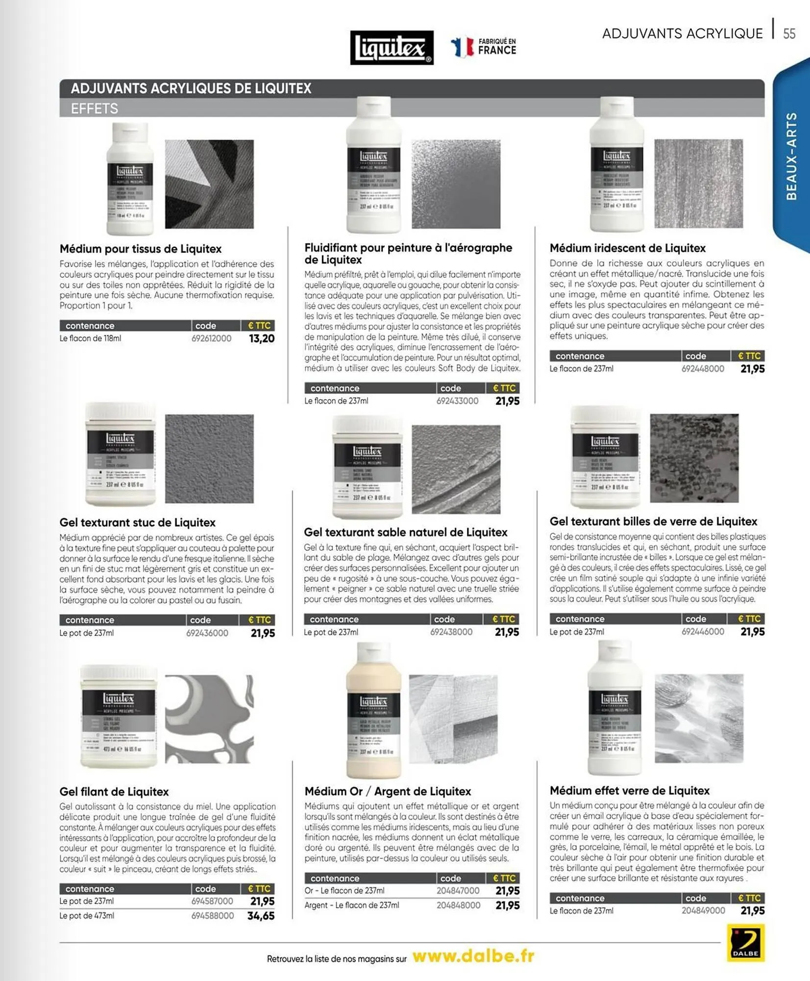 Catalogue Dalbe du 23 janvier au 31 décembre 2026 - Catalogue page 58