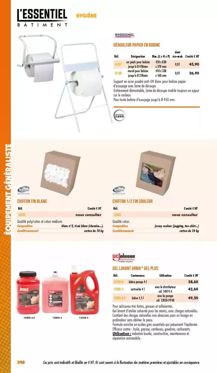 Essentiel Batiment 2025 du 3 janvier au 31 décembre 2025 - Catalogue page 350