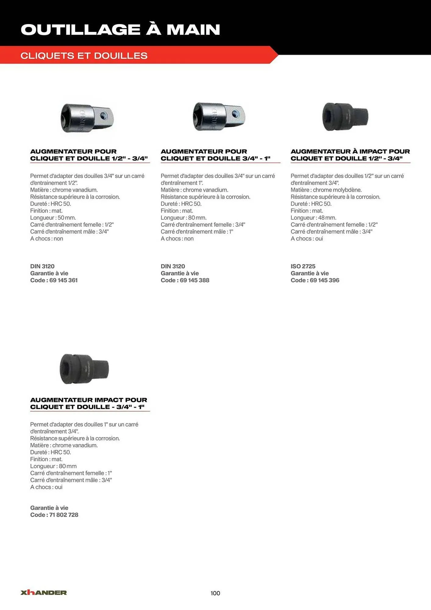 Catalogue Prolians du 2 septembre au 31 décembre 2025 - Catalogue page 100