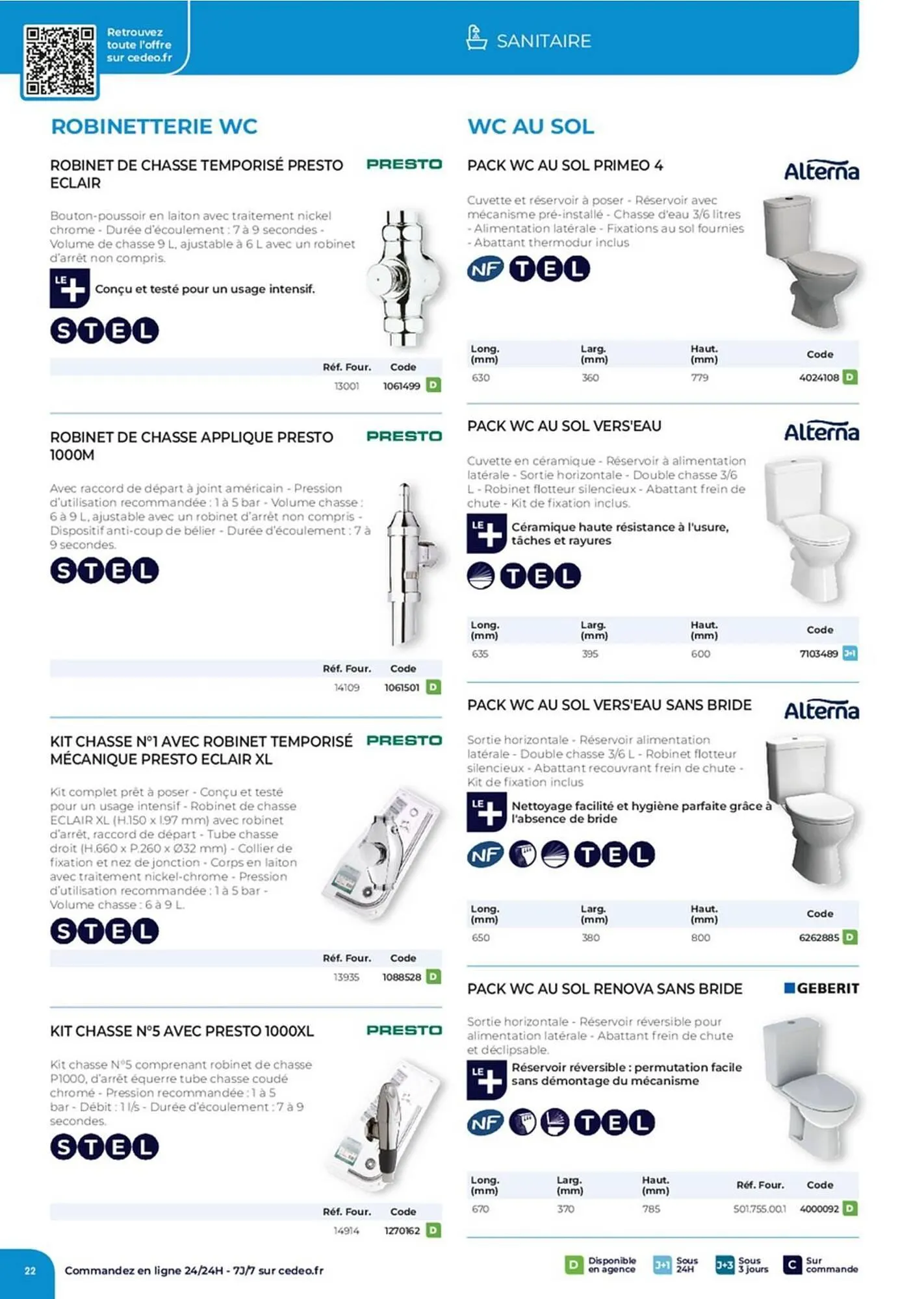 Catalogue Cedeo du 10 octobre au 31 janvier 2026 - Catalogue page 22